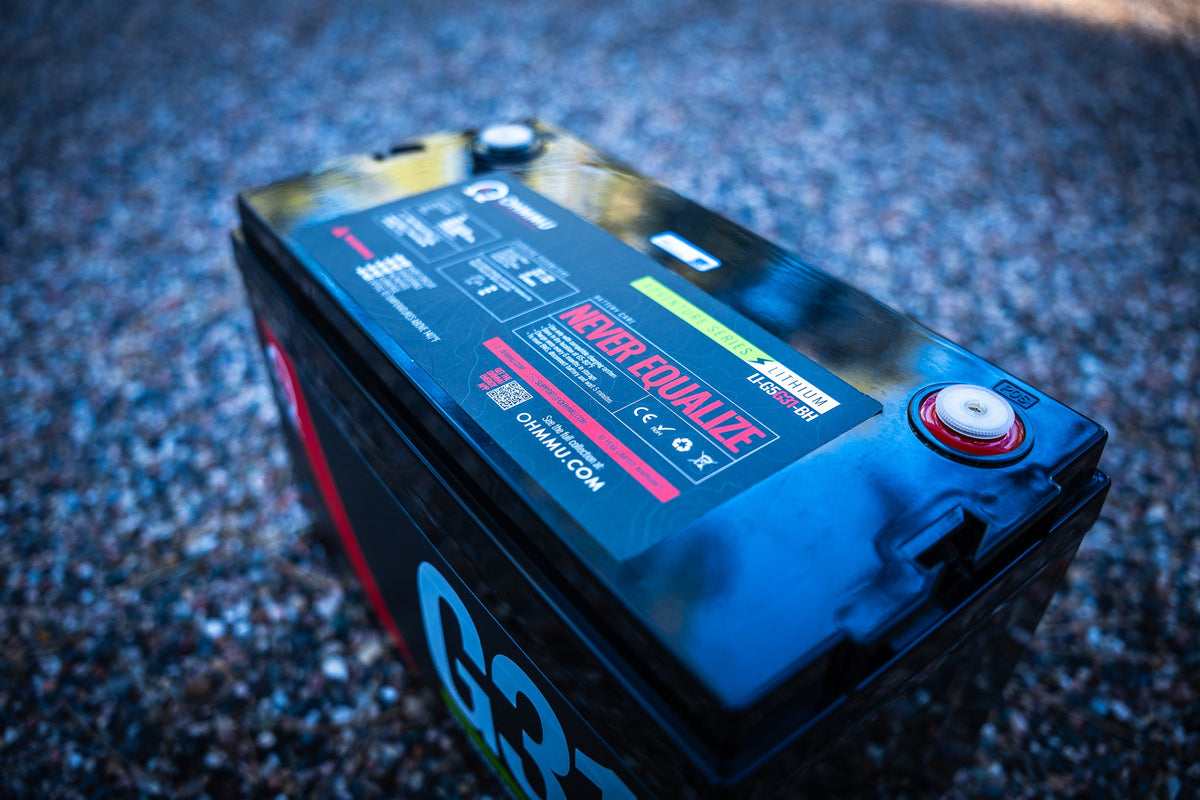 OHMMU Group 31 180Ah 12V Lithium Battery