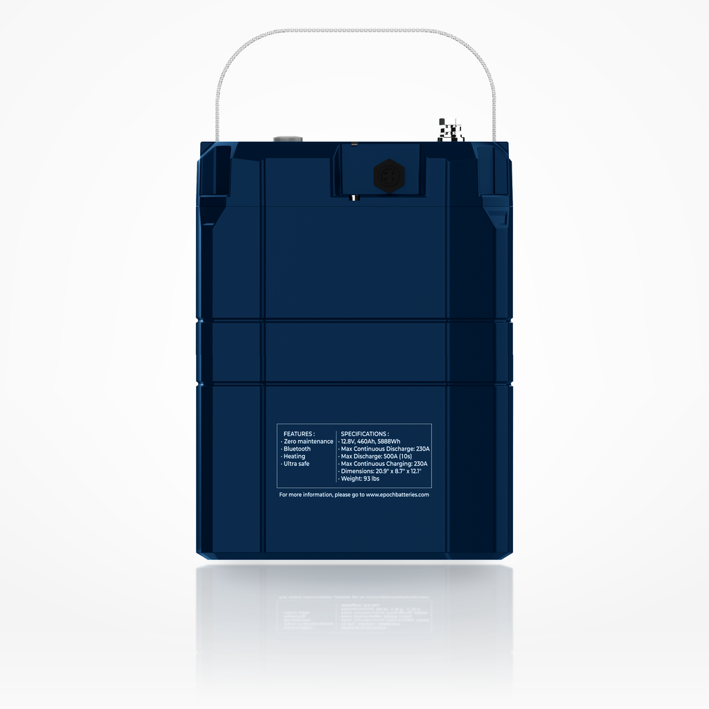 Epoch 12V 460Ah V2-T Elite LiFePO4 Battery (5.89kWh)